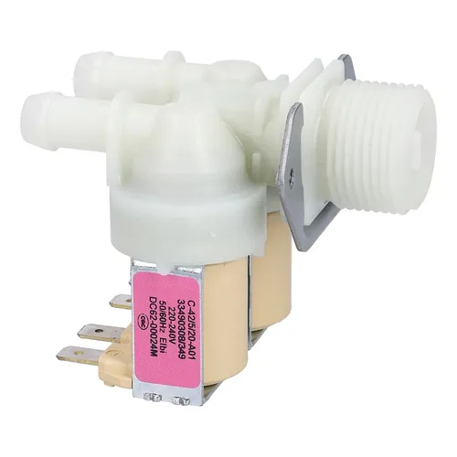 SAMSUNG DC62-00024M Magnetventil 2fach 180° 12mmØ für Waschmaschine