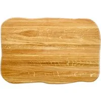 holz4home La Madera Schneidebrett Premium aus Eiche Steakbrett Küchenbrett Hell