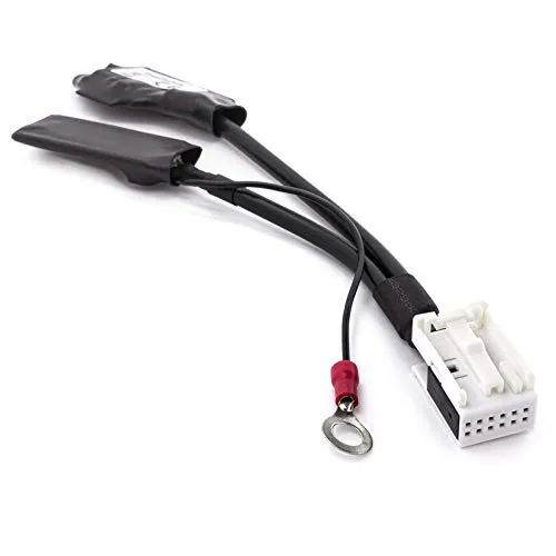 Adapter Universe Auto Radio Bluetooth Modul KFZ 12 Pol Quadlock AUX Interface - Motorrad-Headsets für einfaches Musikstreaming über Bluetooth, kompatibel mit vielen Autoradios bis Baujahr 2009, einfache Installation ohne Fachwerkstatt erforderlich.