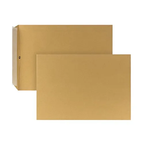 POSTHORN Versandtaschen C4 ohne Fenster (250 Stück) | Haftklebende Umschläge für A4 - Hochwertige, braune Versandtaschen C4 mit grauem Innendruck für Sichtschutz. Ideal für Warensendungen und tägliche Korrespondenz. Haftklebender Verschluss sorgt für sicheren Versand – 250 Stück im praktischen Set.