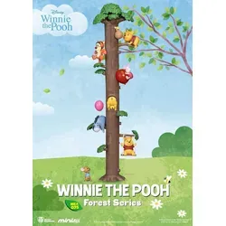 Beast Kingdom Disney Winnie Puuh Mini Egg Attack Figuren 12 cm 6er Set - Sammle die 12 cm großen PVC-Figuren aus der Disney Forest Series, darunter Winnie Puuh und seine Freunde. Ideal zum Bauen einer eigenen Szenenlandschaft und perfekt für Disney-Fans!
