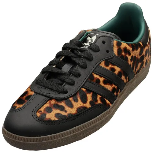 adidas Samba OG Black Green (Damen) - Größe 37 1/3 - Stylische adidas Samba OG in Schwarz und Grün für Damen, Größe 37 1/3. Ideal für den Alltag und Freizeit, bietet optimalen Tragekomfort und ein zeitloses Design.