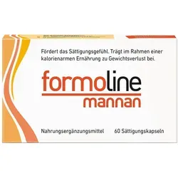 Formoline mannan Kapseln - Diät Nahrungsergänzungsmittel mit natürlichem Ballaststoff zur Unterstützung einer kalorienarmen Ernährung, fördert das Sättigungsgefühl und hilft beim Gewichtsmanagement.