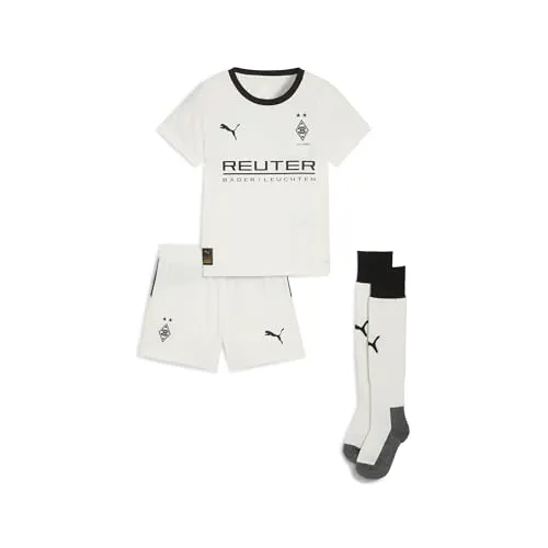 Trainingsanzug PUMA Borussia Mönchengladbach 25/26 Heimtrikot Kinder - Fußball-Fanartikel, feierliches Trikot zum 125-jährigen Bestehen des Clubs mit erstklassiger Performance und Tragekomfort.