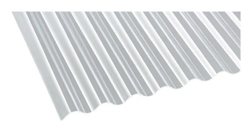 Premium Acryl Profilplatte Glatt Sinus 76/18 - Klar 1045 x 7000 x 3 mm - Acrylplatte in klarer Ausführung, UV-beständig und ideal für kreative Bauprojekte oder Lichtinstallationen.