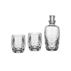 Bohemia Cristal Whiskyglas Bar Selection Set 3tlg. - Elegantes 3-teiliges Whiskyglas-Set aus hochwertigem Kristall, ideal für Whisky-Liebhaber und stilvolle Bar-Ausstattungen.