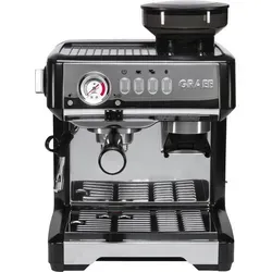 GRAEF ESM802 Siebträger-Espressomaschine - Siebträgermaschine mit integrierter Mühle und 11 Mahlgraden, für perfekten Barista-Genuss zu Hause. Schnelle Aufheizzeiten dank Einkreis-Thermoblock und Vorbrühfunktion für intensives Aroma.