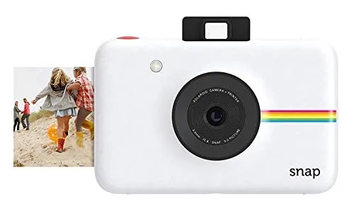 Polaroid Digitale Instant Snap Kamera mit ZINK Zero Ink Technologie, Weiß