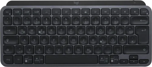 Logitech MX Keys Mini - Kompakte Bluetooth-Tastatur mit intelligenter Beleuchtung, Diktierfunktion und Multi-Device-Kompatibilität, ideal für kreative Fachleute und Vielschreiber