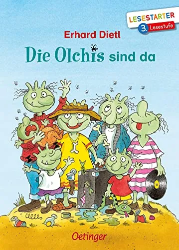 Die Olchis sind da: Lesestarter - Hörbuch für Erstleser ab 8 Jahren, fördert das Lesen lernen mit humorvollen Geschichten und den beliebten Olchis.