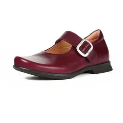 Think Ballerinas Pensa Damen rot 265-5010 Gr.40,5 - PN 150 - Elegante Think Ballerinas für Damen in lebendigem Rot. Verstellbar durch Schnalle und Gummizug, bieten sie hohen Tragekomfort und Platz für kräftige Füße. Mit hochwertigem, pflanzlich gegerbtem Leder und einer bequemen Kork-Latex-Bettung.