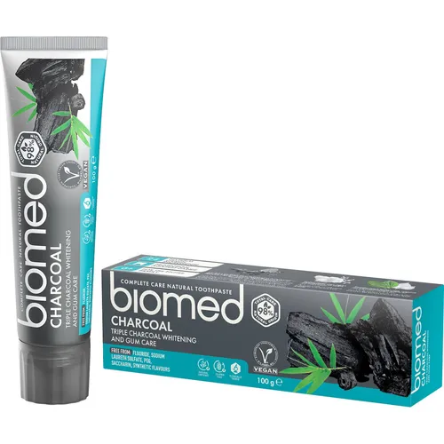 SPLAT Biomed Charcoal natürliche Aktivkohle Zahnpasta 100 g