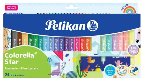 Pelikan Fasermaler colorella star 18+6 Kartonetui