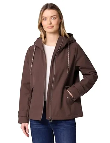 Street One Damen Parka - Modischer Softshell-Parka mit Kapuze, ideal für den Alltag. Bietet Komfort und Stil für jede Gelegenheit.