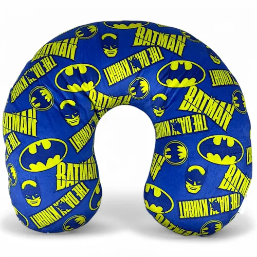 Reisekissen Batman - Kinder Nackenhörnchen - DC Comics Nackenkissen 37x30x10 cm