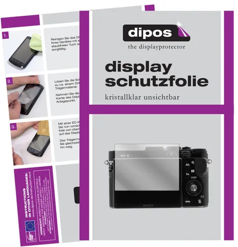 5x Schutzfolie für Sony Cyber-Shot DSC-RX100 III Display Folie klar
