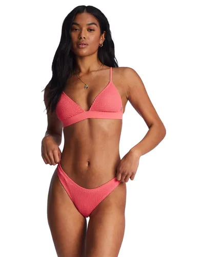 Billabong Bikini-Hose Summer High Hike rosa S - Stilvolle Bademode in Coral Crush, Größe S, aus schnelltrocknendem Material für optimalen Tragekomfort am Strand oder Pool.