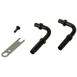 Domino Zug Führung Bogen Anschluss Set Gaszug Gasgriff XM2 - Hochwertiges Zubehör für präzise Gaszugsteuerung, hergestellt in Japan für Langlebigkeit und Zuverlässigkeit.