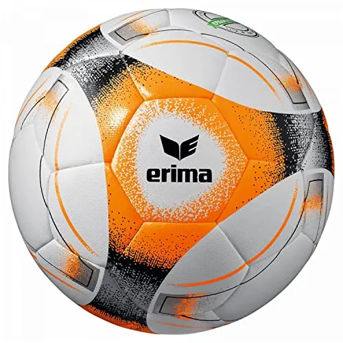 Erima Kinder Fussball HYBRID Lite 290 Neon Orange 4 - Freizeitbälle für Fußball, ideal für junge Talente: leicht, langlebig und perfekt für Kunstrasen mit ERIMA Hybrid Technologie.