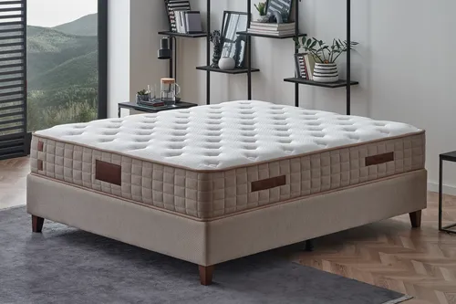 Yatas Bedding Taschenfederkernmatratze "Majestät First Class Cool&Wool" 90x200 - Die Yatas Majestät First Class Cool&Wool Matratze bietet durch ihr innovatives Taschenfederkernsystem und die doppelseitige Nutzung ganzjährigen Schlafkomfort. Ideal für mittelweiche Liegeflächen mit optimaler Temperaturregulierung.