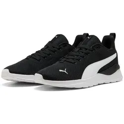 PUMA Unisex Anzarun Lite Niedrig - Puma Black-Puma White, 42.5 EU - Herren-Sneaker mit SoftFoam+ Innensohle für höchsten Laufkomfort und einem leichten Anzarun DNA Mesh-Obermaterial für optimale Atmungsaktivität.