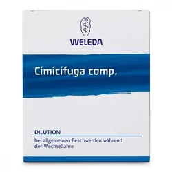 Cimicifuga comp. Dilution 100 ml - Arzneimittel zur Linderung von Wechseljahresbeschwerden wie Hitzewallungen und Stimmungsschwankungen, mit der bewährten Heilpflanze Traubensilberkerze für eine sanfte Alternative zur Hormonersatztherapie.