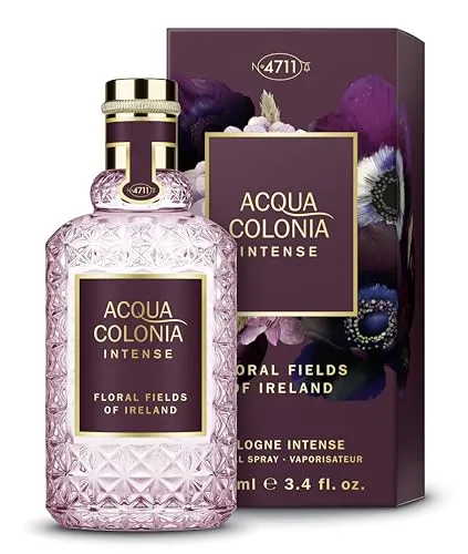 Acqua Colonia Intense Floral Fields of Ireland Eau de Cologne 100 ml - Eau de Cologne mit intensiv floralem Duft, inspiriert von irischen Wiesen, vereint frische Zitrusnoten mit der Exotik der Black Wood Mimosa für ein langanhaltendes Dufterlebnis.
