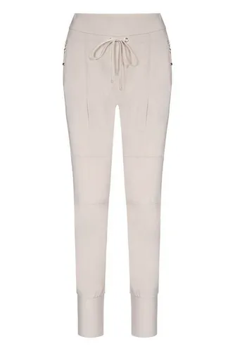 Raffaello Rossi Jerseyhose Candy Kalk - Stylische Hose aus 68% Polyamid und 32% Elasthan, Größe 44, in trendigem Kalk - perfekt für einen lässigen Look.