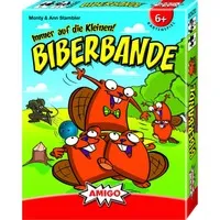 Biberbande, Kartenspiel - Gesellschaftsspiel für 2-6 Spieler, ideal für Familienabende. Spaßige Spielrunden in nur 20 Minuten, geeignet für Kinder ab 6 Jahren.