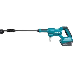 Makita DHW 180 RF1 Akku Druckreiniger 18 V - Hochdruckreiniger mit 24 bar Druck, inklusive 1x 3,0 Ah Akku und Ladegerät, ideal für kabelloses Reinigen im Garten und auf Terrassen.