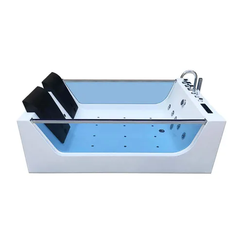 Home Deluxe Atlantic Whirlpool XL - Design-Whirlpool für Ihr Badezimmer - Sanitäranlagen & Zubehör, geräumiger Whirlpool mit 180 x 120 x 60 cm, ideal für entspannende Wellnessmomente und stilvolle Badezimmergestaltung.