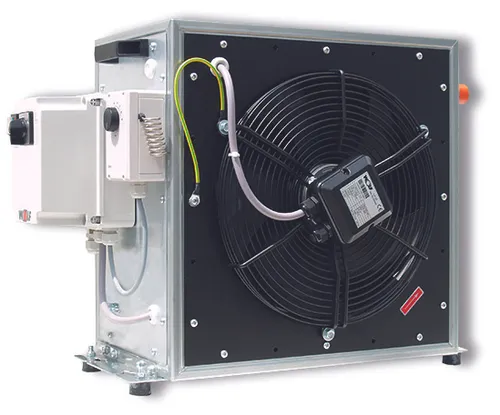 Wolf Luftheizer LH-Mobil 25 mit Thermostat - 6524092 - Effiziente Baubeheizung und Estrichtrocknung mit robustem Design. Ideal für den mobilen Einsatz; sofort einsatzbereit und sicher. Perfekte Wärmeverteilung durch integriertes Thermostatmanagement.