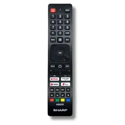Originale Fernbedienung für Sharp TV SHW/RMC/0139N - SHW/RMC/0140N