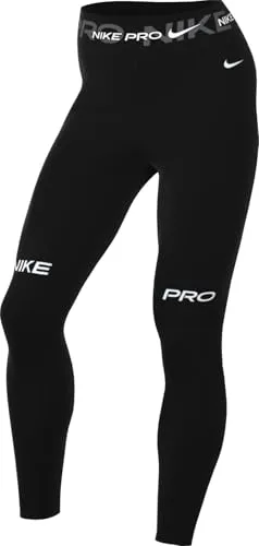 Nike Damen Np Df Mr 7/8 Leggings, Black/Iron Grey/White/White, XS