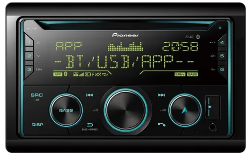 Pioneer FH-S720DAB FH-S720BT - 2DIN CD-Autoradio mit Bluetooth Freisprecheinrichtung, anpassbare RGB-Beleuchtung und Musikstreaming für unbeschwerte Fahrten