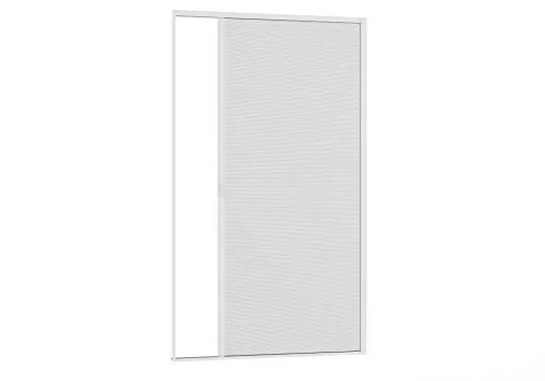 Hecht Fliegengitter Türrollo Smart, Dunkelbraun, 160x220 cm - Fliegengitter für Türen, einfach zu montieren mit nur 31 mm dünner Rollokassette, bietet optimalen Insektenschutz und Sichtfreiheit.