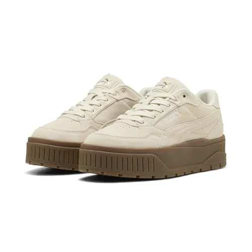 PUMA KARMEN II Sneaker, Gr. 40,5, weiß - Sportliche Sneaker mit markanter Plateausohle und robuster Laufsohle für Abenteuer. Erlebe kraftvolle Schritte in stylischem Design, ideal für jeden Anlass.