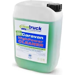 Caravan HighPower Cleaner Konzentrat 5L - Effektiver Hochleistungsreiniger für Caravan und Wohnmobil. Entfernt mühelos schwarze Regenstreifen und hartnäckige Verschmutzungen. Mit 5L Konzentrat bis zu 50L gebrauchsfertigen Reiniger herstellen!
