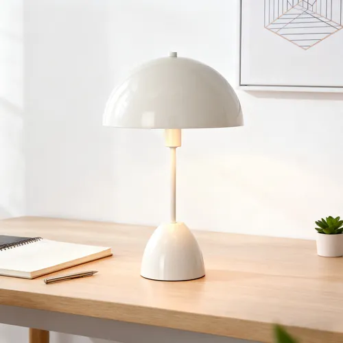 OTTO HOME Tischleuchte "Dorrio Pilzlampe", beige, 1 Stk. - Setze stilvolle Akzente in deinem Zuhause mit der "Dorrio" Tischlampe. Ihr modernes Design und das angenehme Licht schaffen eine gemütliche Atmosphäre in jedem Raum. Perfekt für Schlafzimmer, Wohnzimmer oder Büro.