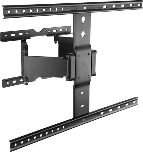 Poppstar Fernseher-Halterung extra stabil bis 50kg - TV-Wandhalterung für schwere Monitore bis 80 Zoll, schwenkbar und neigbar, ideal für Wohnzimmer, Schlafzimmer oder Büro, inklusive Montagezubehör.