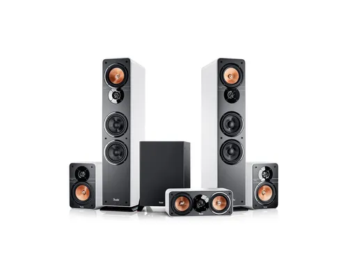 Teufel Ultima 40 Surround 5.1-Set - Hochwertige Heimkino Lautsprecher - 5.1-Heimkino-Set mit beeindruckendem Raumklang, mächtigem Subwoofer und optimierter Klangabstrahlung für ein einzigartiges Kinoerlebnis zu Hause.