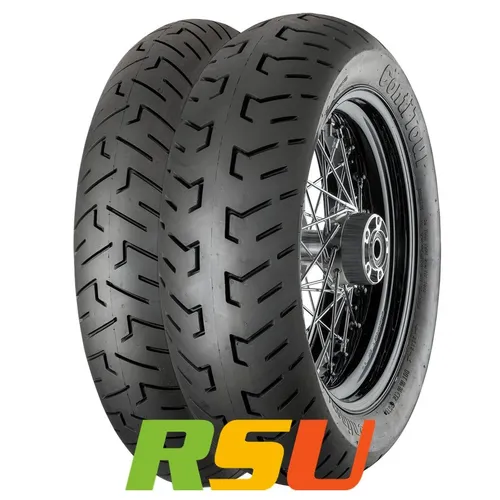 Continental ContiLegend 130/80-17 TL 65H M/C - Motorradreifen für klassische Tourenmotorräder und Cruiser, mit einzigartigem Profildesign und Weißwand-Optik. Optimale Drainage und hohe Laufleistung dank MileagePlus Compound.