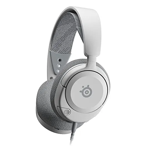 SteelSeries Arctis Nova 1 – Multi-System Gaming-Headset mit 360° Surround-Sound - Gaming-Headset mit Hi-Fi-Treibern und Noise-Cancellation-Mikrofon für ein immersives Audio-Erlebnis. Ideal für stundenlangen Komfort dank AirWeave Memory Foam-Ohrpolstern.