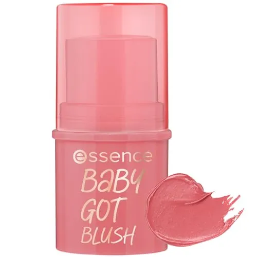 essence baby got blush 30 rosé all day – Cremiger Rouge-Stick – Einfach aufzutragen & zu verblenden – Vegane Kosmetik – 5,5 g