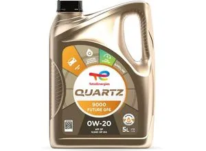 Total Energies TOTAL QUARTZ 9000 FUTURE GF6 0W-20 Motoröl 5L - Motoröl für moderne PKW-Benzinmotoren, kraftstoffsparend und ideal für Hybridfahrzeuge, 5L, ILSAC GF-6a, API SP