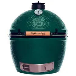 Big Green Egg Holzkohlegrill XL Keramik Grün (Extra Large) - Der Big Green Egg Holzkohlegrill XL vereint stilvolles Design mit hoher Vielseitigkeit. Ideal für Grillliebhaber, die gerne große Mengen zubereiten und dabei auf Qualität setzen.