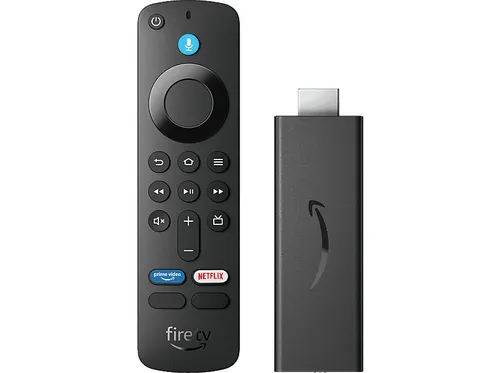 AMAZON Fire TV Stick HD (3. Gen) - 8 GB Streaming Stick, für ein erstklassiges Streaming-Erlebnis in HD-Qualität