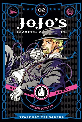 JoJo's Bizarre Adventure: Part 3 - Stardust Crusaders, Vol. 2 - Hardcover Manga, spannende Fortsetzung der Abenteuer mit einzigartigen Charakteren und packender Handlung. Ideal für Fans von Action und Fantasy!