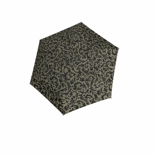 reisenthel Umbrella Pocket Mini - Flacher Taschenschirm in Baroque Taupe, extrem leicht und aus recycelten PET-Flaschen, wind- und überschlagssicher