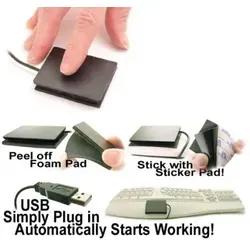 HP Ergonomisches Touchpad - Kompaktes, wasserdichtes Touchpad für PC und Mac, ideal für komfortables Arbeiten mit minimalem Platzbedarf. Sofort einsatzbereit, keine Treiber nötig.